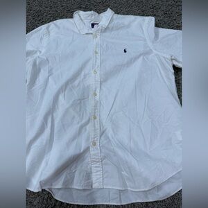 Ralph Lauren White Classic Fit Shirt